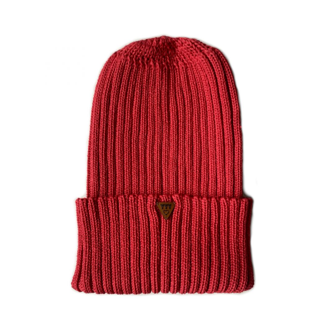 Czerwona czapka bawełniana